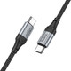 Миниатюра изображения товара Кабель Hoco X102 Type-C to Type-C (1м, черный)