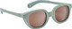Миниатюра изображения товара Очки солнцезащитные Beaba Sunglasses 9-24 mois Square Lucky Vert sauge / 930394