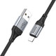 Миниатюра изображения товара Кабель Hoco X102 Lightning (1м, черный)
