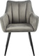 Миниатюра изображения товара Стул Arvento Мадрид / G062-38 (серый/черный)
