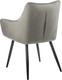 Миниатюра изображения товара Стул Arvento Мадрид / G062-38 (серый/черный)