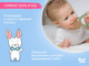 Миниатюра изображения товара Прорезыватель для зубов ROXY-KIDS Bunny / RBT-001OB (оливковый)