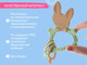 Миниатюра изображения товара Прорезыватель для зубов ROXY-KIDS Bunny / RBT-001OB (оливковый)