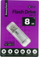 Миниатюра изображения товара USB flash накопитель BreezyTech U016 8GB (серебро)