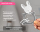 Миниатюра изображения товара Прорезыватель для зубов ROXY-KIDS Bunny / RBT-001G (серый)