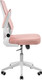 Миниатюра изображения товара Кресло офисное Mio Tesoro Ноэми (розовый/белый, пластик)