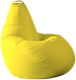 Миниатюра изображения товара Бескаркасное кресло Mio Tesoro Груша XXXL / GF-140x95-ZH (желтый)