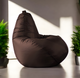 Миниатюра изображения товара Бескаркасное кресло Mio Tesoro Груша XXXL / GF-140x95-SH (шоколад)