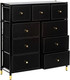 Миниатюра изображения товара Комод Импэкс Нирита/Хайди 9 ящиков (черный)