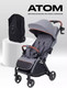Миниатюра изображения товара Детская прогулочная коляска MOWbaby Атом / MB200 (Grey)