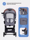Миниатюра изображения товара Детская прогулочная коляска MOWbaby Атом / MB200 (Grey)