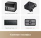 Миниатюра изображения товара Аэрогриль Trouver Air Fryer FD20 Pro / AF-5518ATB (черный)