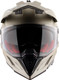 Миниатюра изображения товара Мотошлем AXOR X-Cross Dual Visor NR / pm0258165664 (XL, никель)