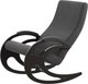 Миниатюра изображения товара Кресло-качалка Glider Риверо М (темно-серый/венге)