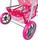 Миниатюра изображения товара Коляска для куклы Pituso Прогулка / 9304B-Pink (звезды/розовый)