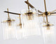 Миниатюра изображения товара Люстра Ambrella LH56033/7+1 BS/CL (латунь/прозрачный)