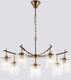 Миниатюра изображения товара Люстра Ambrella LH56033/7+1 BS/CL (латунь/прозрачный)
