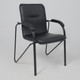 Миниатюра изображения товара Стул офисный AksHome Samba Aks-1 000.704 (Pegasso черный/мягкие подлокотники/основание черное)