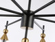 Миниатюра изображения товара Люстра Ambrella LH55258/9 BK/BS/CL (черный/латунь/прозрачный)