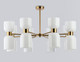 Миниатюра изображения товара Люстра Ambrella LH56095/16 BS/FR (латунь/белый матовый)