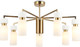 Миниатюра изображения товара Люстра Ambrella LH56126/7 BS/FR (латунь/белый матовый)
