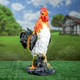 Миниатюра изображения товара Фигурка для сада Хорошие сувениры Петух на камне / 1134683