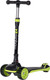 Миниатюра изображения товара Самокат детский Novatrack RainBow / 120BB.RAINBOW.BGN25 (черный/зеленый)
