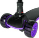 Миниатюра изображения товара Самокат детский Novatrack RainBow / 120BB.RAINBOW.BVT25 (черный/фиолетовый)