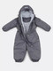 Миниатюра изображения товара Комбинезон прогулочный детский MOWbaby Eskimo / 158/11-74 (р.74, серый)