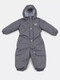 Миниатюра изображения товара Комбинезон прогулочный детский MOWbaby Eskimo / 158/11-74 (р.74, серый)