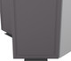 Миниатюра изображения товара Шкаф навесной для кухни Arvento Корнелия Флок-плюс ВШ60с без сушки (графит софт)