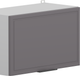 Миниатюра изображения товара Шкаф навесной для кухни Arvento Корнелия Флок-плюс ВШГ60-1г-360 (графит софт)