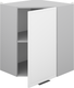 Миниатюра изображения товара Шкаф навесной для кухни Arvento Корнелия Флок-плюс ВШУ угловой (белый софт)