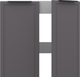 Миниатюра изображения товара Шкаф под мойку Arvento Корнелия Флок-плюс НШ50м (графит софт)