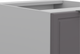 Миниатюра изображения товара Шкаф-стол кухонный Arvento Корнелия Флок-плюс НШ60р3ш без столешницы (графит софт)