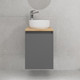 Миниатюра изображения товара Тумба под умывальник Lauter Mia 40 (графит)