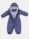 Миниатюра изображения товара Комбинезон прогулочный детский MOWbaby Eskimo / 158/13-98 (р.98, темно-синий)