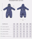 Миниатюра изображения товара Комбинезон прогулочный детский MOWbaby Eskimo / 158/13-98 (р.98, темно-синий)