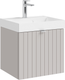 Миниатюра изображения товара Тумба под умывальник Lauter Melisa 50 (кашемир п/мат, три ручки в комплекте)