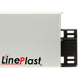 Миниатюра изображения товара Плинтус LinePlast 100мм LB001+LK002 (белый с тиснением)
