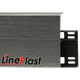Миниатюра изображения товара Плинтус LinePlast 100мм LB020+LK002 (металлик файн-лайн)