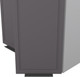 Миниатюра изображения товара Шкаф навесной для кухни Arvento Корнелия Флок-плюс ВШ50с без сушки (графит софт)