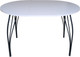 Миниатюра изображения товара Обеденный стол Arvento Флок раздвижной (белый)