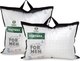 Миниатюра изображения товара Подушка для сна Реноме For Men 50x70 14/131 (заменитель лебяжьего пуха тик)