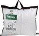 Миниатюра изображения товара Подушка для сна Реноме For Women 68x68 14/122 (заменитель лебяжьего пуха тик)