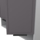 Миниатюра изображения товара Шкаф навесной для кухни Arvento Корнелия Флок-плюс ВШ60п (графит софт)
