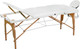 Миниатюра изображения товара Массажный стол Элеганс МД - 321А (белый)
