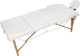 Миниатюра изображения товара Массажный стол Элеганс МД - 321А (белый)