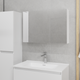 Миниатюра изображения товара Шкаф с зеркалом для ванной Lauter Mia 80 (белый глянец)