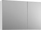 Миниатюра изображения товара Шкаф с зеркалом для ванной Lauter Mia 80 (белый глянец)